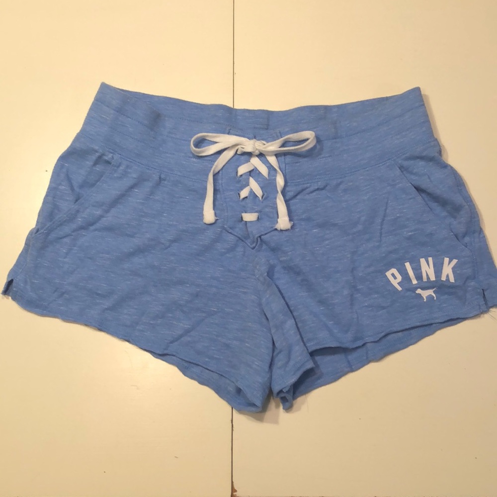 PINK Lace-up Shorts